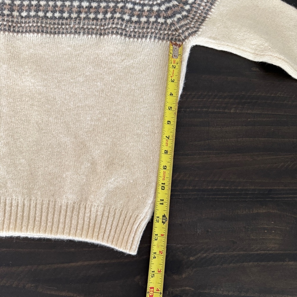 Parkhurst 100% Pure Virgin Wool Shetland Sweater - Medium Canada Classic Design - Picture 5 of 7